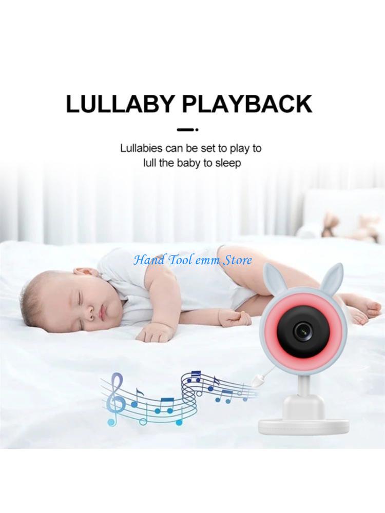 Baby Nursery Hours - H37F 2.4G 伝送とモバイル アプリを備えた信頼性の高い幼児モニター ベビー ウォッチ