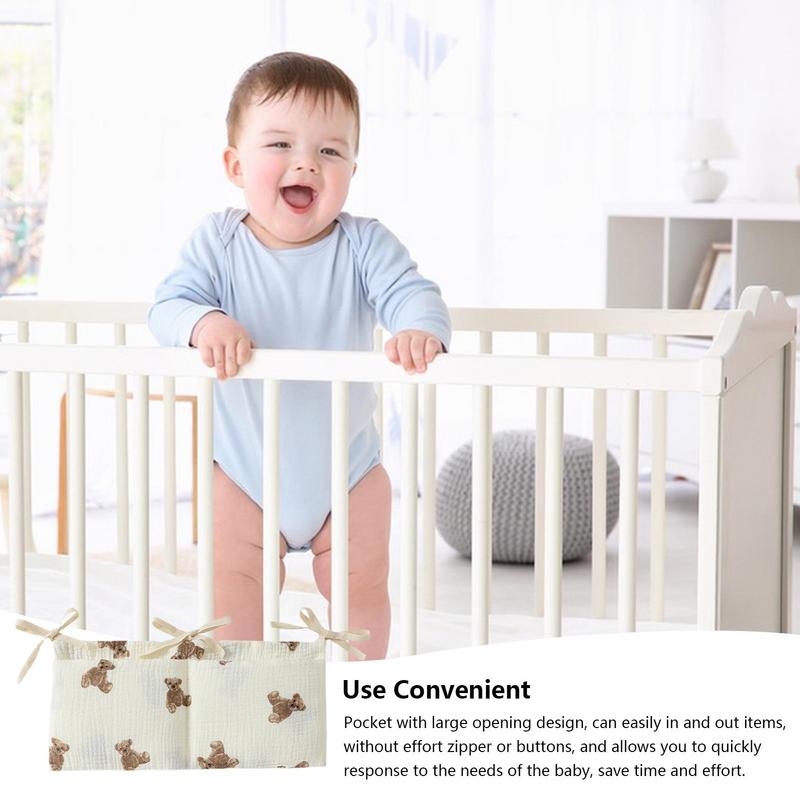 ベビーベッドオーガナイザー、キャディベッド、収納バッグ、2ポ - Baby Nursery Unisex のレビューと価格