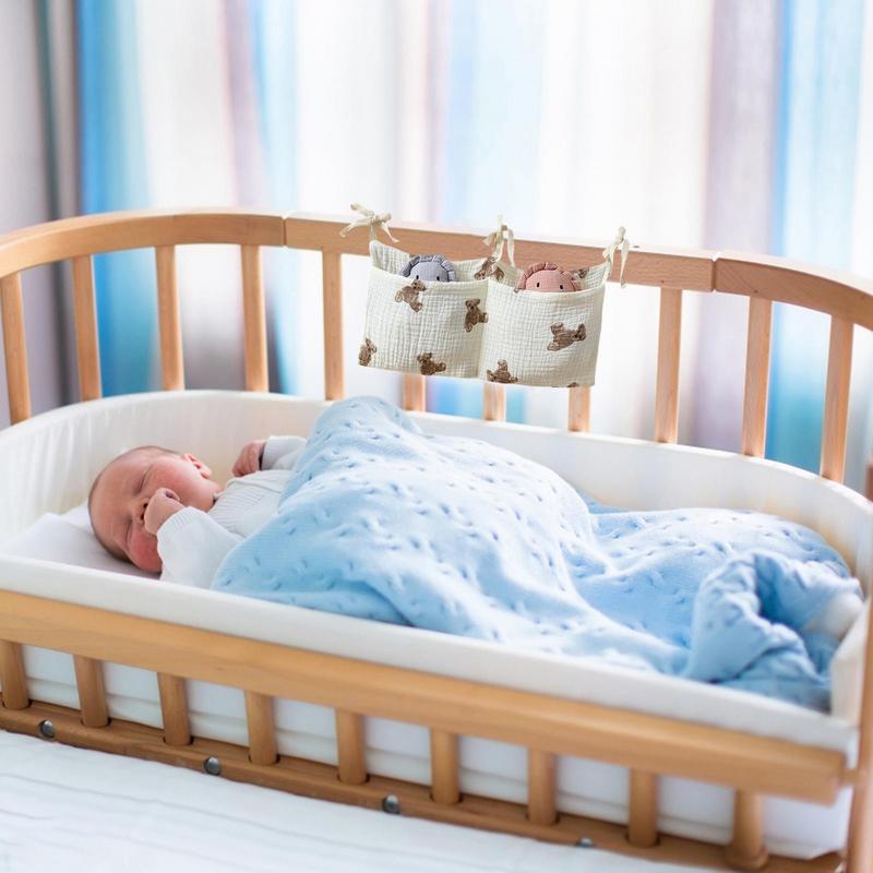 ベビーベッドオーガナイザー、キャディベッド、収納バッグ、2ポ - Baby Nursery Unisex のレビューと価格