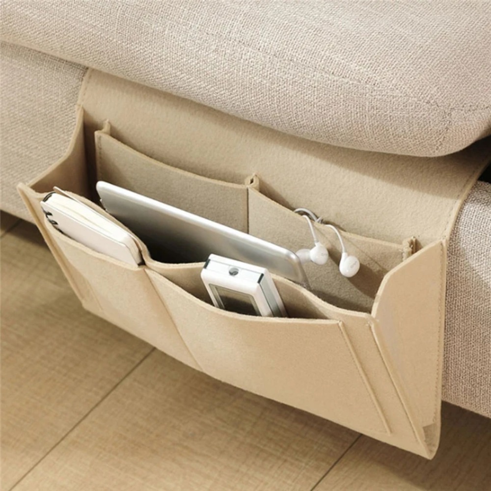 ベビーベッド吊り下げオーガナイザー フェルト製収納ポケット  - Baby Nursery Organiser のレビューと価格
