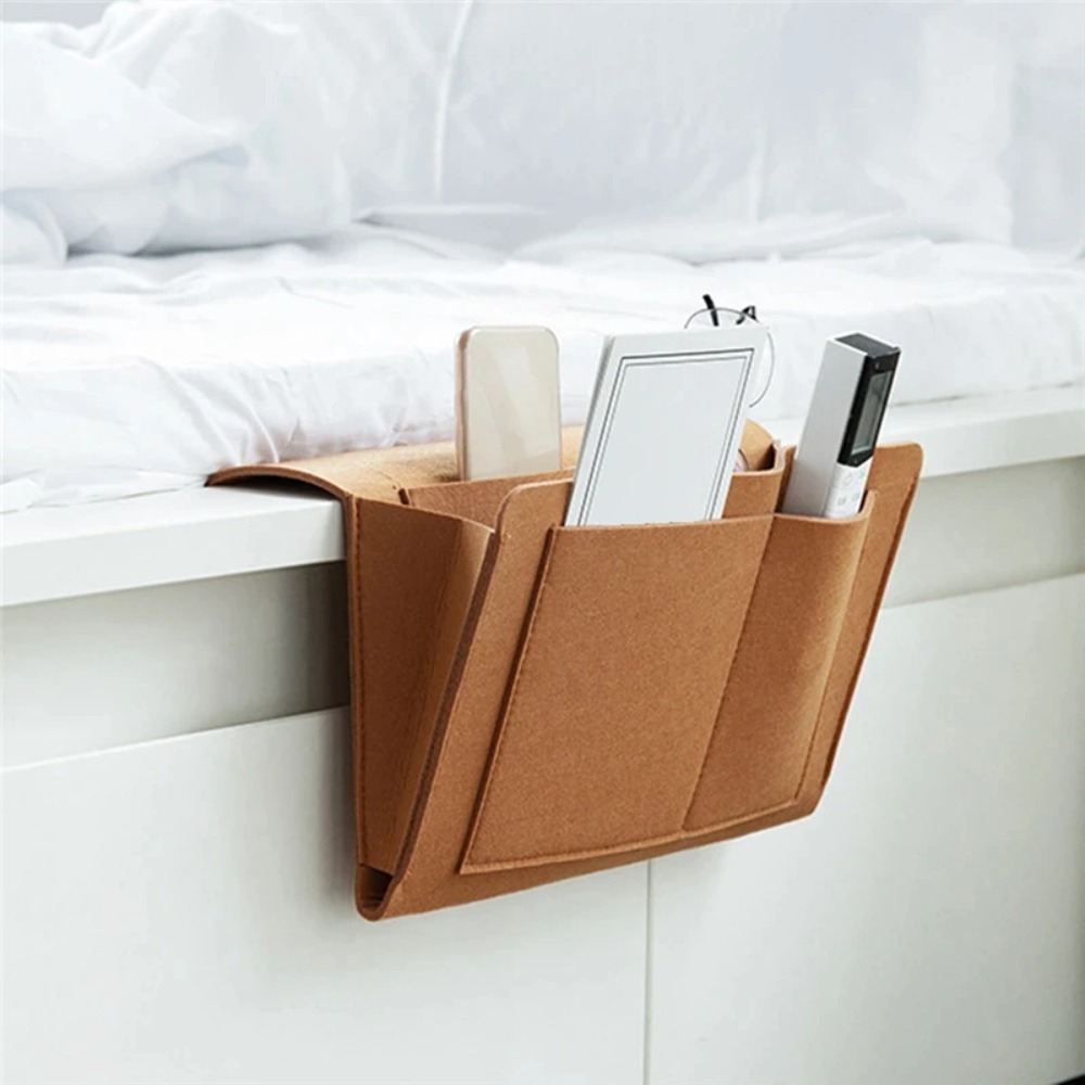 ベビーベッド吊り下げオーガナイザー フェルト製収納ポケット  - Baby Nursery Organiser のレビューと価格
