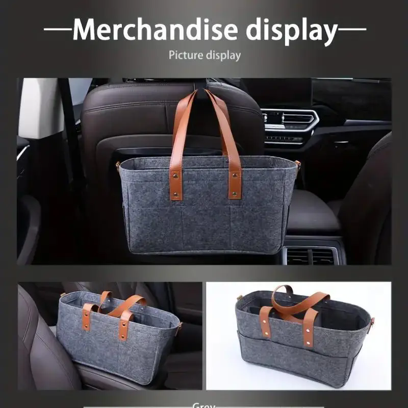 自動車用ベビーフェルト収納オーガナイザーバスケット、幼児用お - Baby Nursery Organiser のレビューと価格