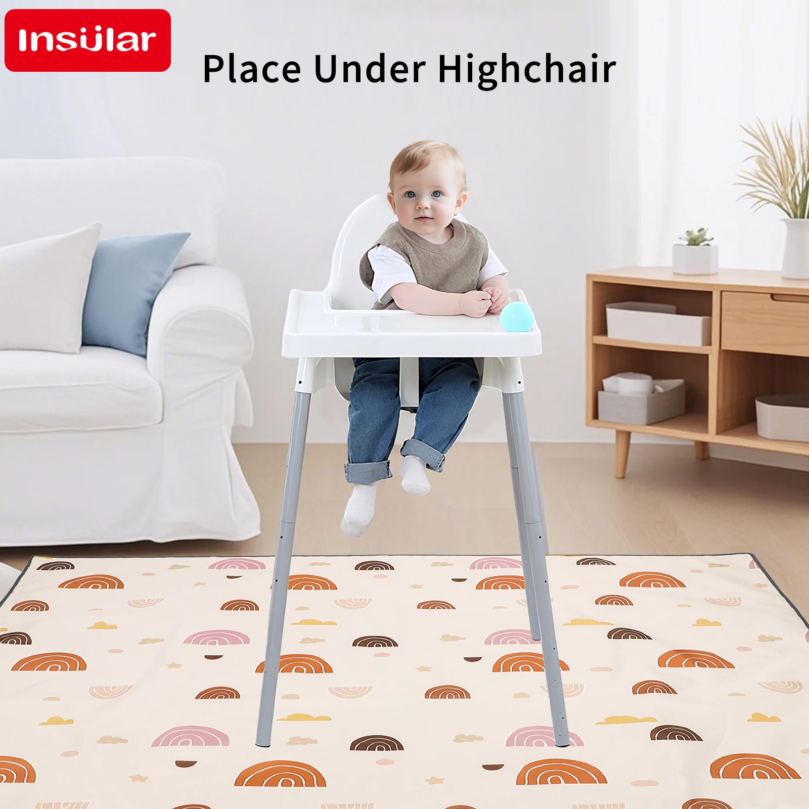 INSULAR キッズ教育マットレス折りたたみベビープレイマ - Baby Nursery Unisex のレビューと価格