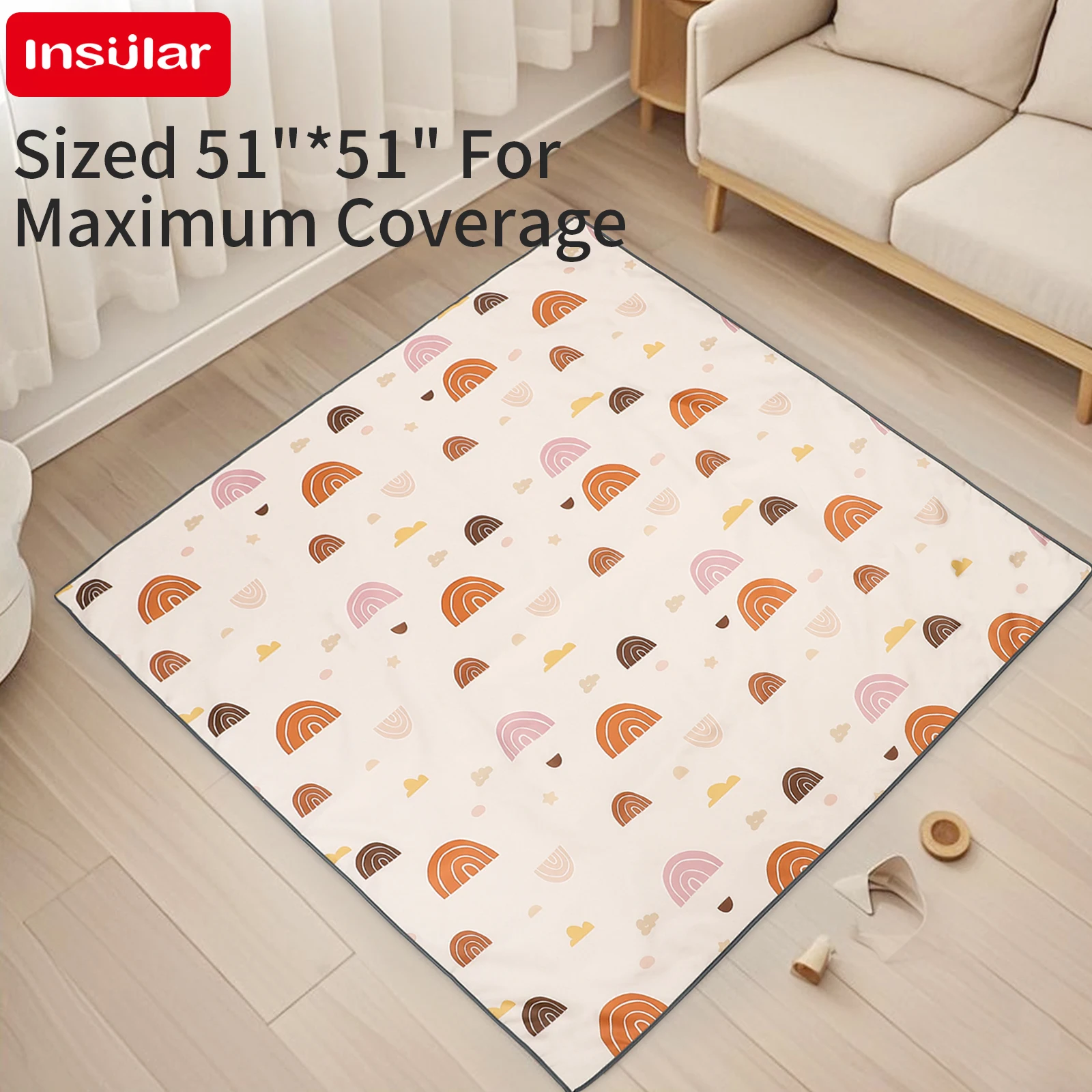 INSULAR キッズ教育マットレス折りたたみベビープレイマ - Baby Nursery Unisex のレビューと価格