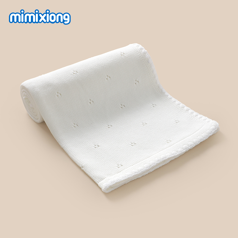 100*80 センチメートルベビーコットンブランケットニット - Baby Nursery Bedding のレビューと価格