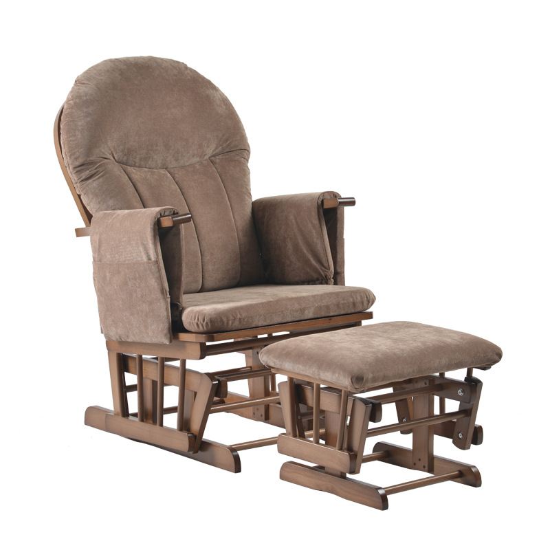 モダンなグライダークッション付きマタニティママ用ナーサリーチ - Baby Nursery Glider Chair のレビューと価格