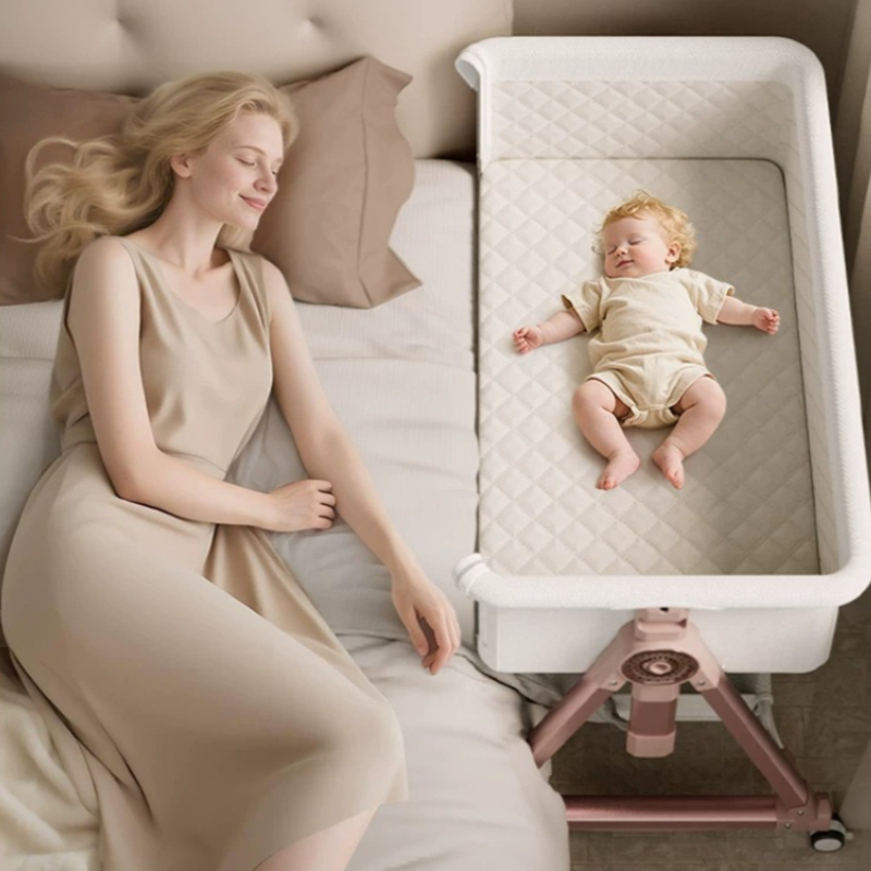 ポータブルベビーベッド 折りたたみ式 高さ調整可能 ベビーク - Bassinet Bedside Sleeper のレビューと価格
