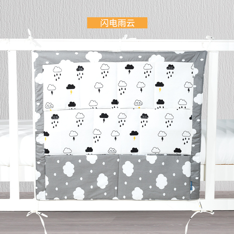 コットンベビーベッドハンギング収納バッグ,新生児用寝具セット - Baby Nursery Bedding のレビューと価格