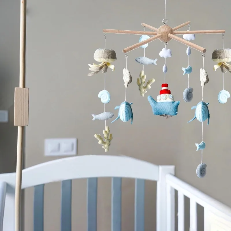 ベビーモバイルキットフレーム DIY ベビーベッド用装飾天然 - Baby Nursery Kit のレビューと価格