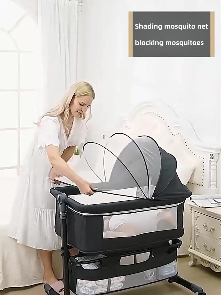 ベビー用トラベルバシネット、ポータブルベビーベッドサイドスリ - Bassinet Bedside Sleeper のレビューと価格