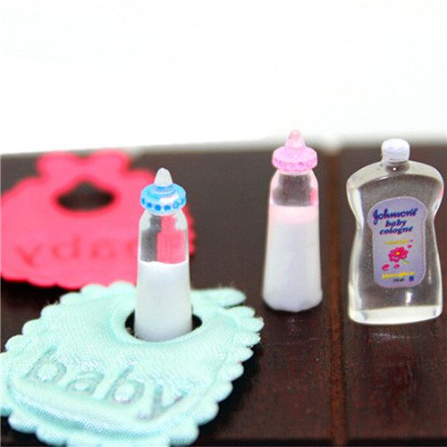1:12 ドールハウス ミニチュア 哺乳瓶 シャンプー よだ - Baby Nursery Kit のレビューと価格