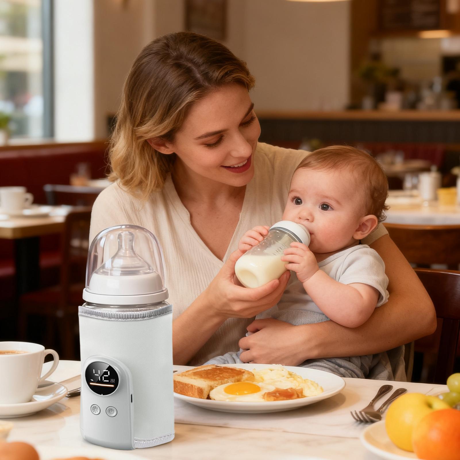 ポータブルボトルウォーマー USB ベビーボトルミルクウォー - Baby Nursery Unit のレビューと価格