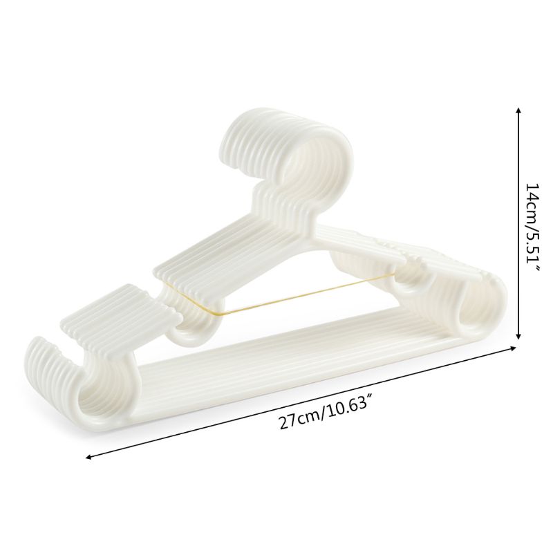 10 ピース/セットクリエイティブベビー服ハンガープラスチッ - Baby Nursery Kit のレビューと価格