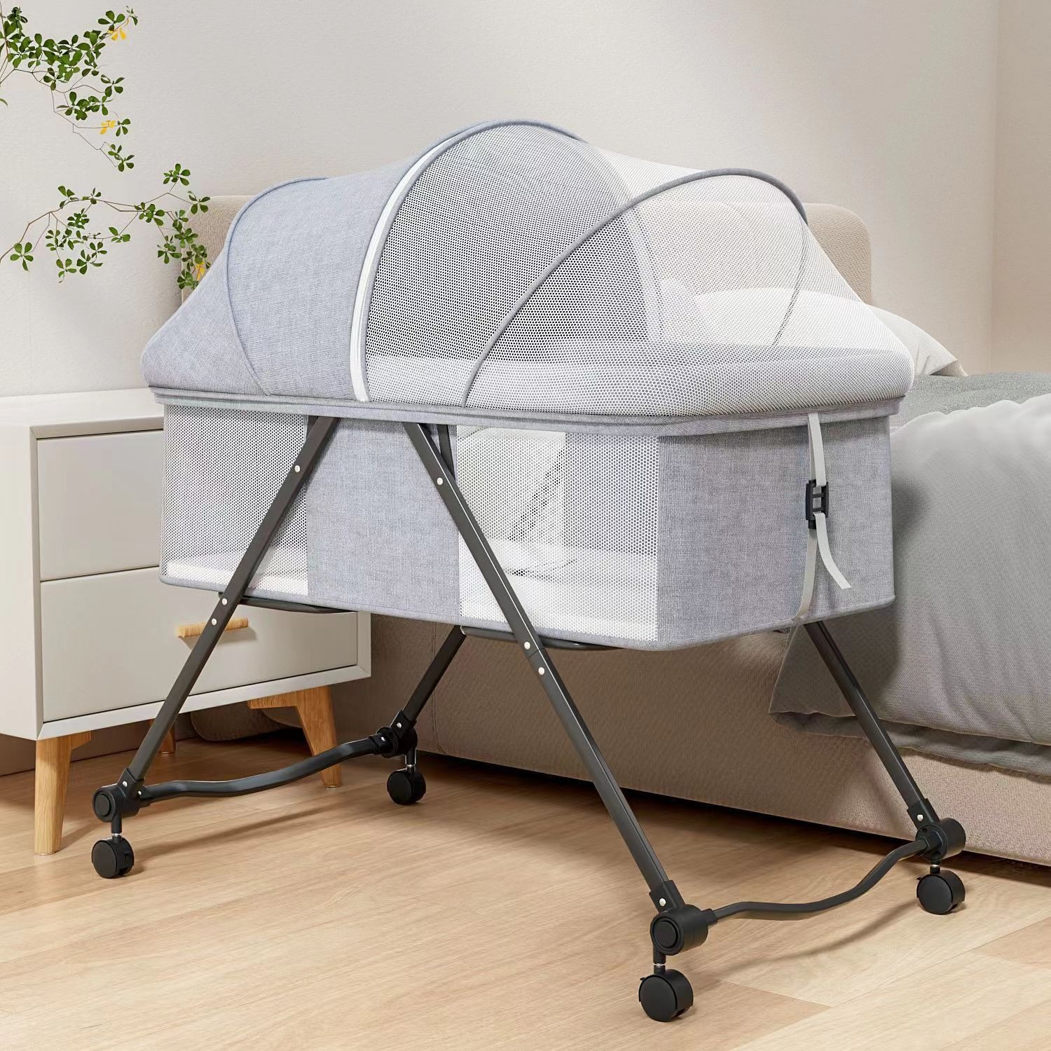 ベビーバシネットベッドサイドスリーパー、安定したベビーベッド - Bassinet Bedside Sleeper のレビューと価格