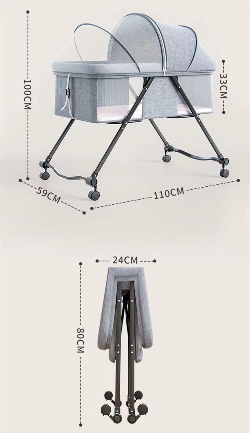 ベビーバシネットベッドサイドスリーパー、安定したベビーベッド - Bassinet Bedside Sleeper のレビューと価格
