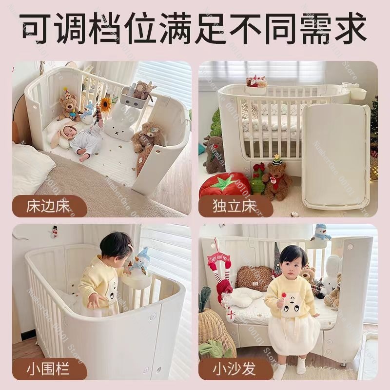 多機能ベビーベッド、高さ調節可能、ポータブルベッドサイドスリ - Bassinet Bedside Sleeper のレビューと価格