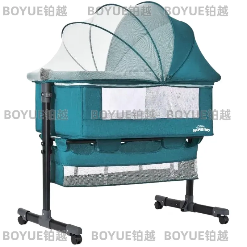 3 in 1ベビーベビーベッド、通気性メッシュベビーベッド、 - Bassinet Bedside Sleeper のレビューと価格