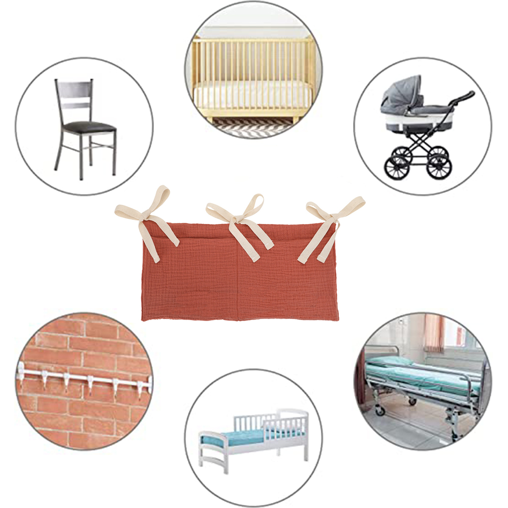 ベビーベッドオーガナイザーベビーベッドキャディベッド収納袋  - Baby Nursery Organiser のレビューと価格