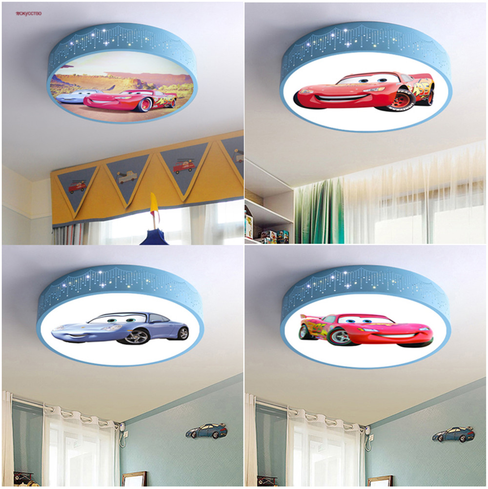 漫画車ラウンド Led 天井ランプ変更可能なリモート子供の寝 - Baby Nursery Light Fixture のレビューと価格