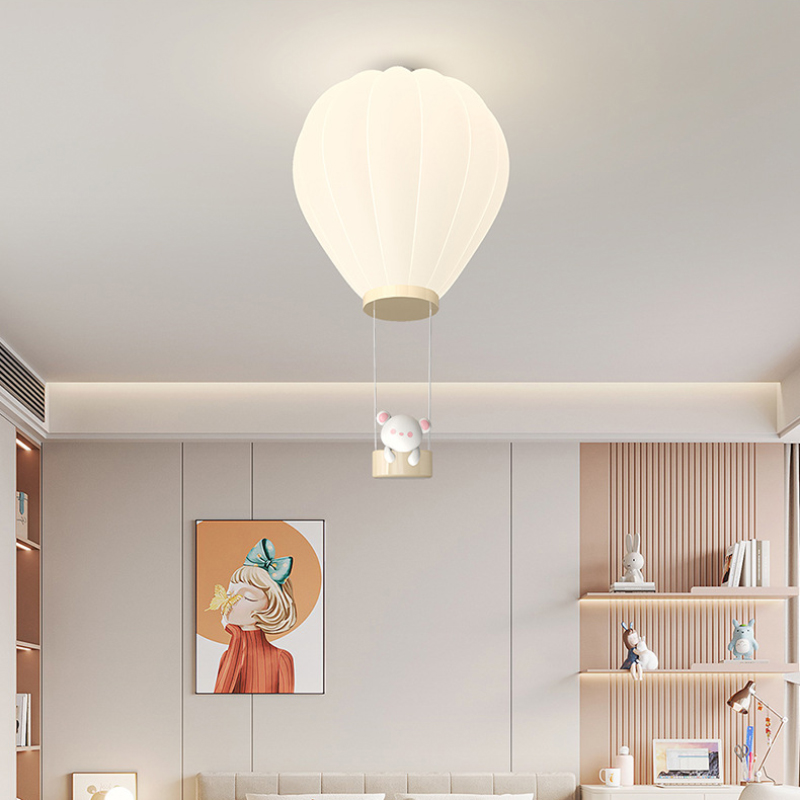 クリームスタイル子供部屋シーリングライト白熱気球ライトクリエ - Baby Nursery Hot Air Balloon のレビューと価格